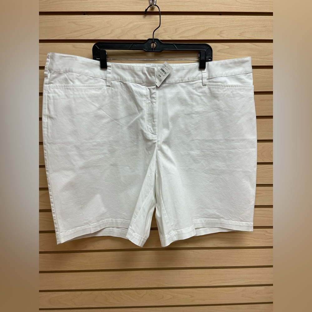 Lands' End Women's White Shorts